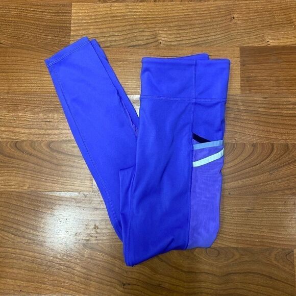 Fabletics womans sheer side panel pocket active wear leggings xs - Picture 3 of 5